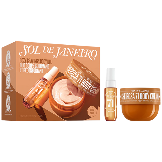 Sol de Janeiro Cheirosa 71 Cream & Perfume Mist Gift Set Cozy Cravings Body Duo