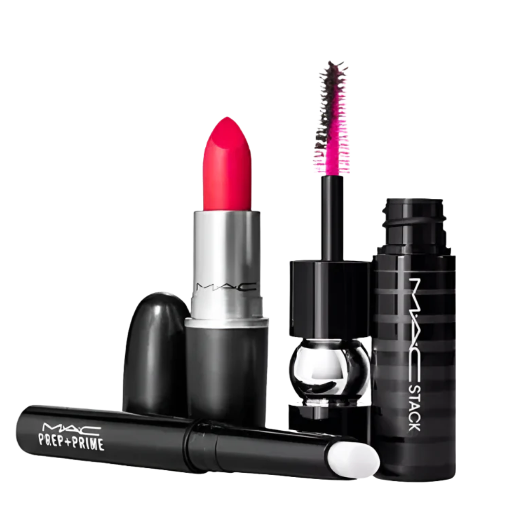 LASHES TO LIPS KIT - Red
