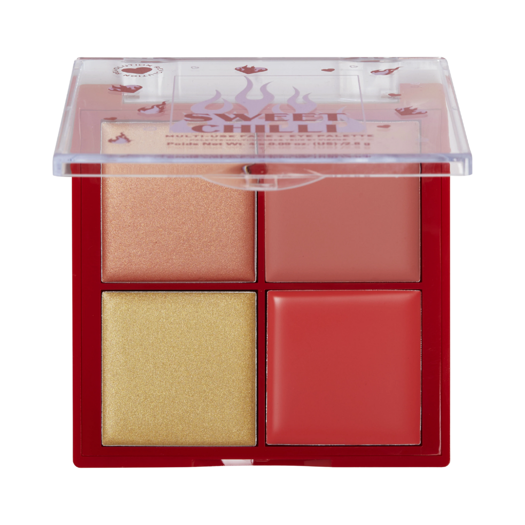 Sweet Chilli Cream Blush & Highlight Quad
