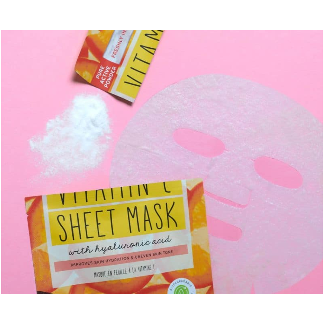 Vitamin C Powder Sheet Mask