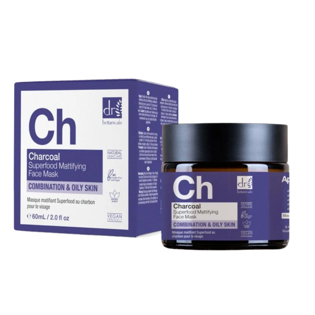 Dr Botanicals Charcoal Superfood Mattifying Face Mask