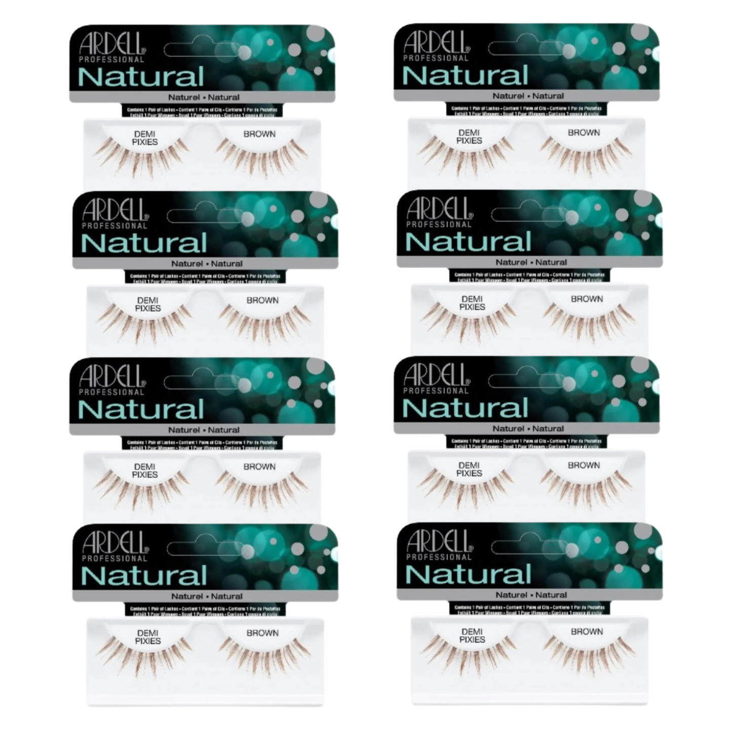 MULTIBUY 8x DEMI PIXIES LASHES