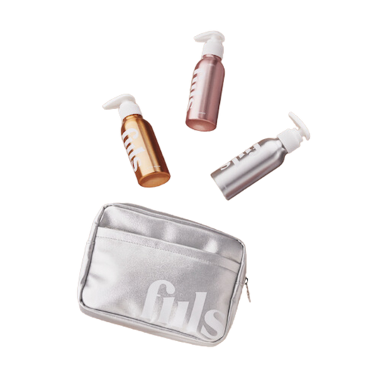 Refillable Travel Bottles & Washbag