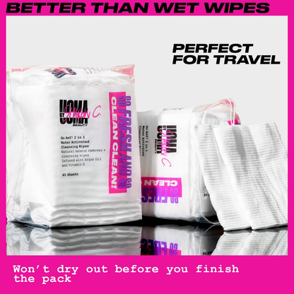 Go Awf! 2 in 1 Water Activated Cleansing Wipes