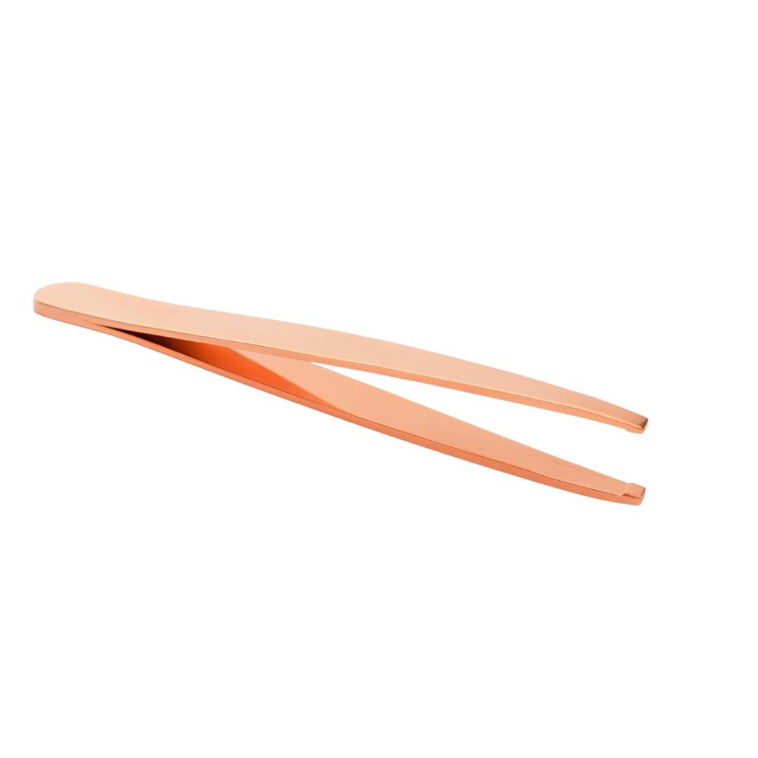 Kandi Trends Slanted Tweezer Rose Gold