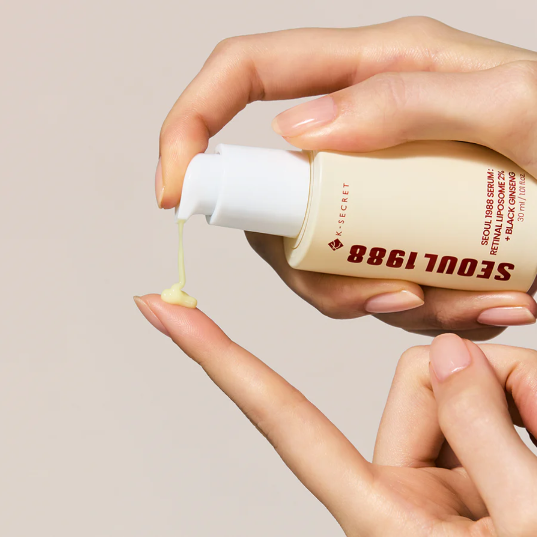 K-SECRET SEOUL 1988 Serum Retinal Liposome 2 Black Ginseng