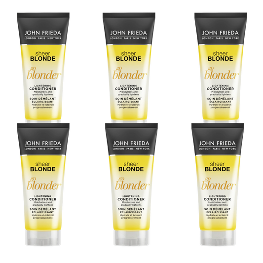John Frieda Go Blonder Lightening Conditioner 6x50ml