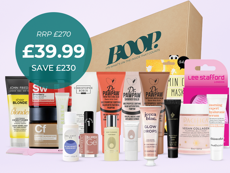 The 20 piece luxury beauty box - £39.99