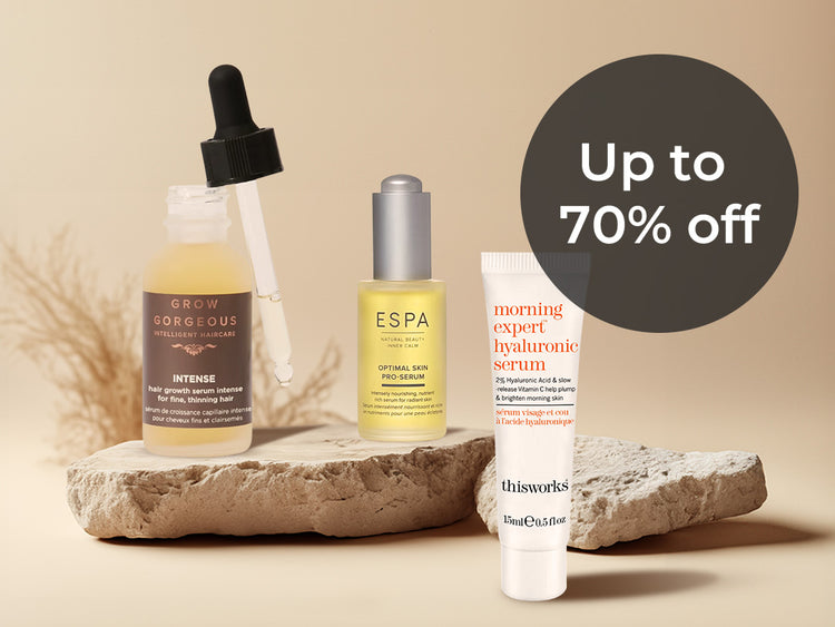Save £56 across Espa, Grow Gorgeous and This Works.