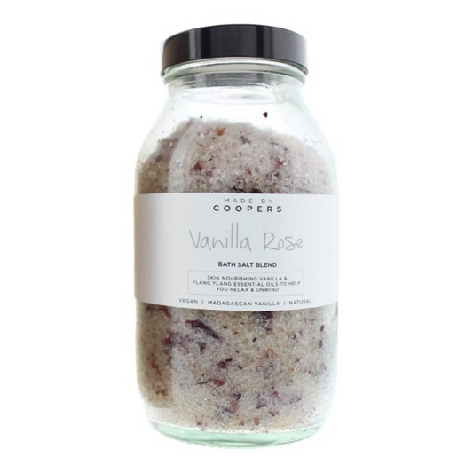 Vanilla Rose Bath Salt Blend