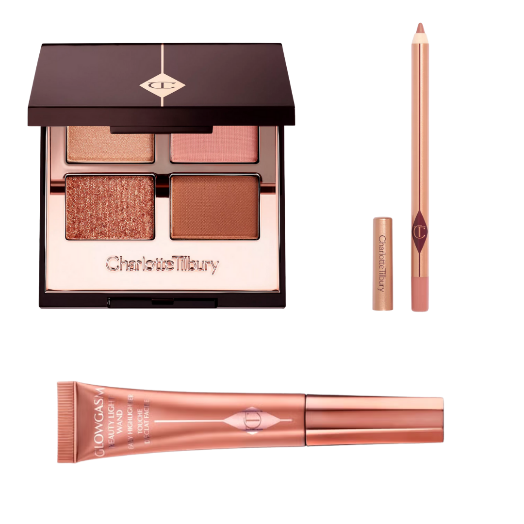 Charlotte Tilbury Pillow Talk Glow Edit | Lip, Eyes & Highlight Set