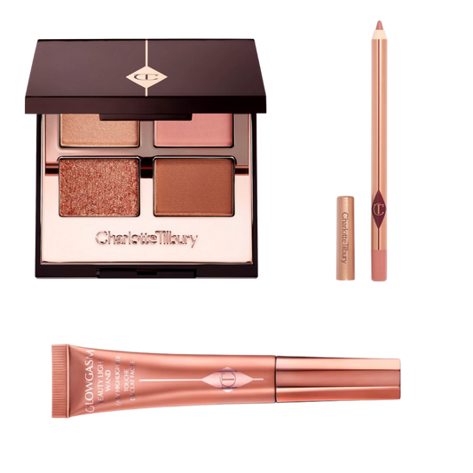 Charlotte Tilbury Pillow Talk Glow Edit | Lip, Eyes & Highlight Set