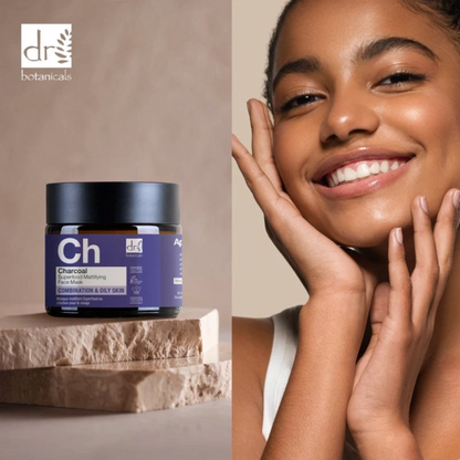 Charcoal Superfood Mattifying Face Mask