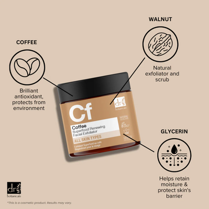 Coffee Superfood Renewing Facial Exfoliator