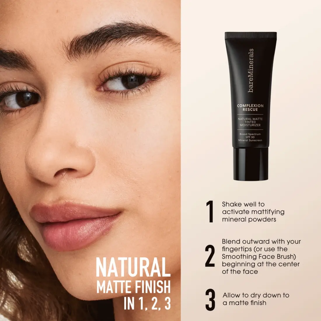 COMPLEXION RESCUE® Natural Matte Tinted Moisturiser Mineral SPF 30 - Vanilla 02