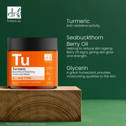 Turmeric Superfood Restoring Treatment Mask