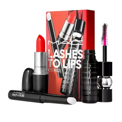 LASHES TO LIPS KIT - Red