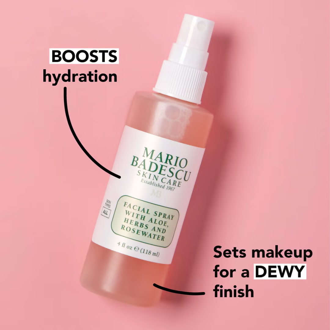Facial Spray Aloe Herbs & Rosewater