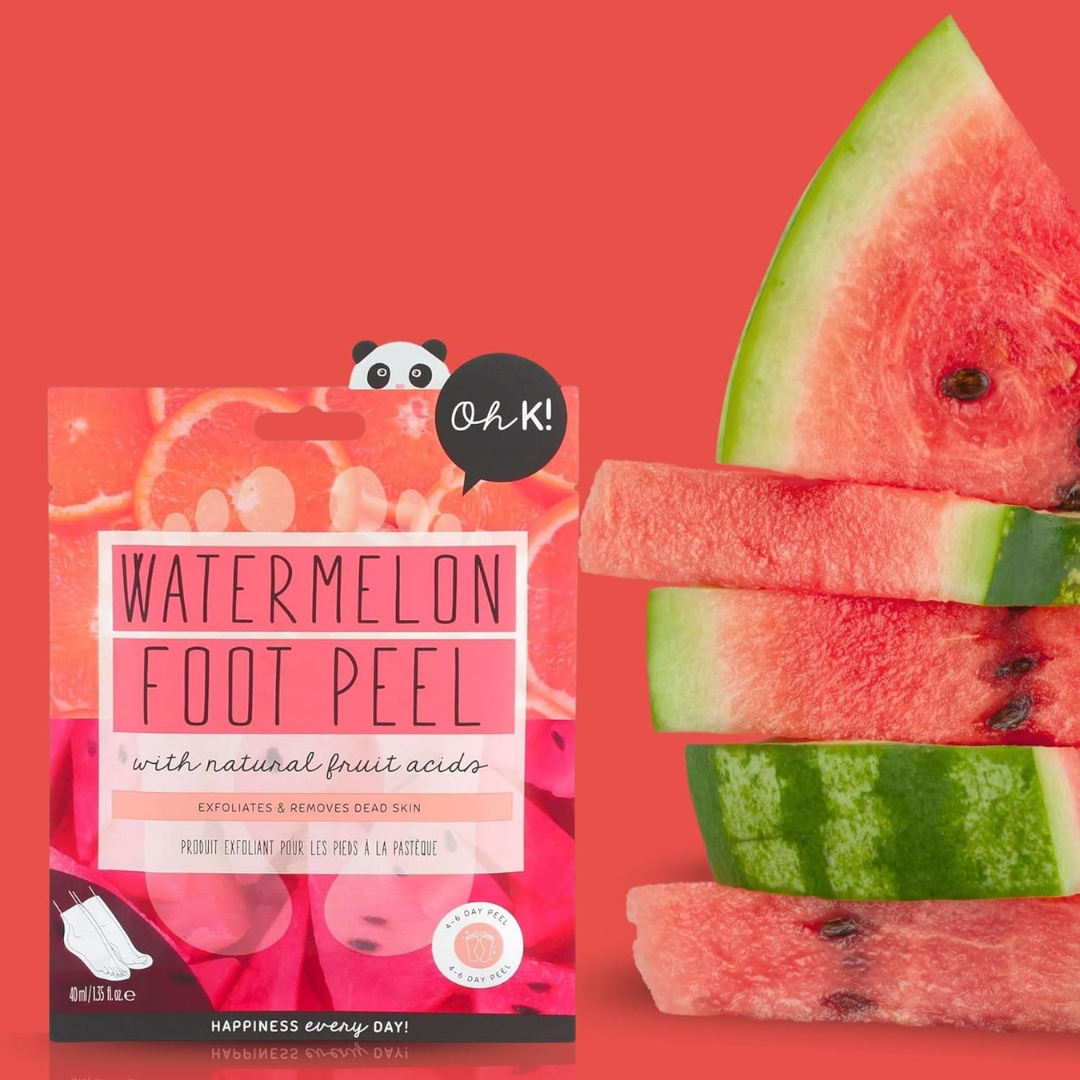 Foot Peel Watermelon Pink