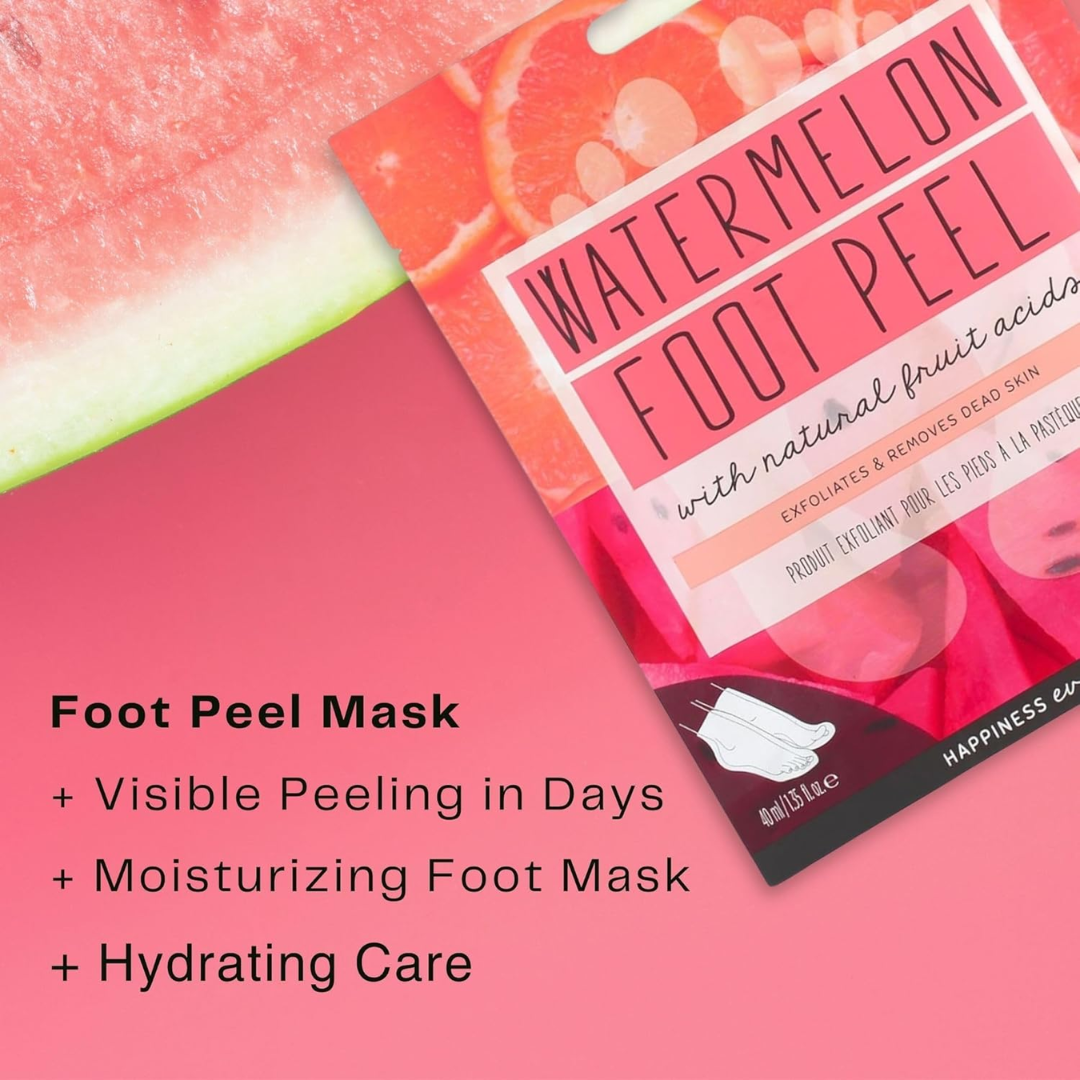 Foot Peel Watermelon Pink