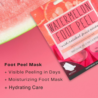 Foot Peel Watermelon Pink