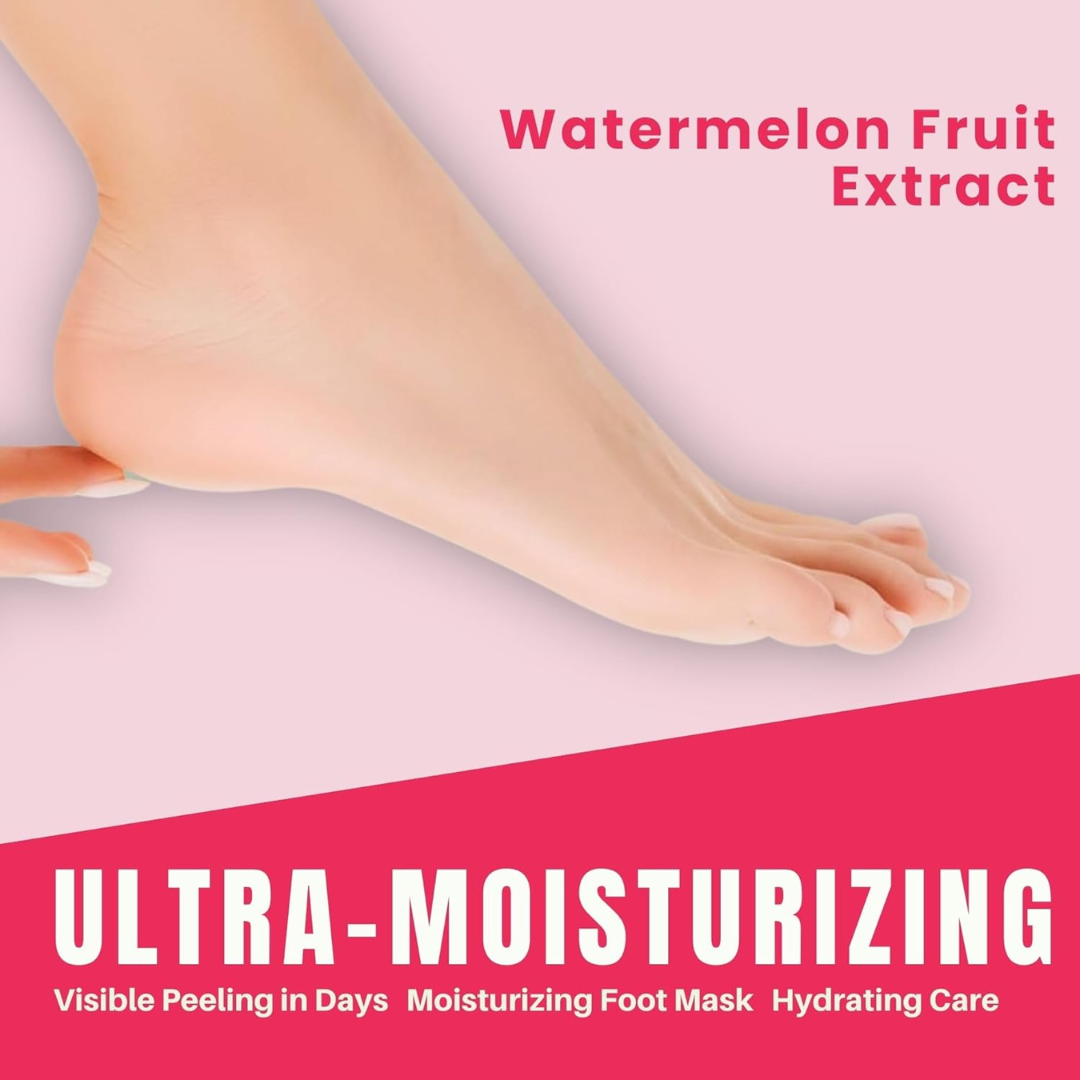 Foot Peel Watermelon Pink