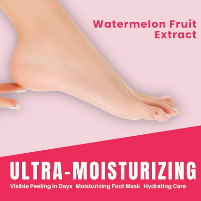 Foot Peel Watermelon Pink
