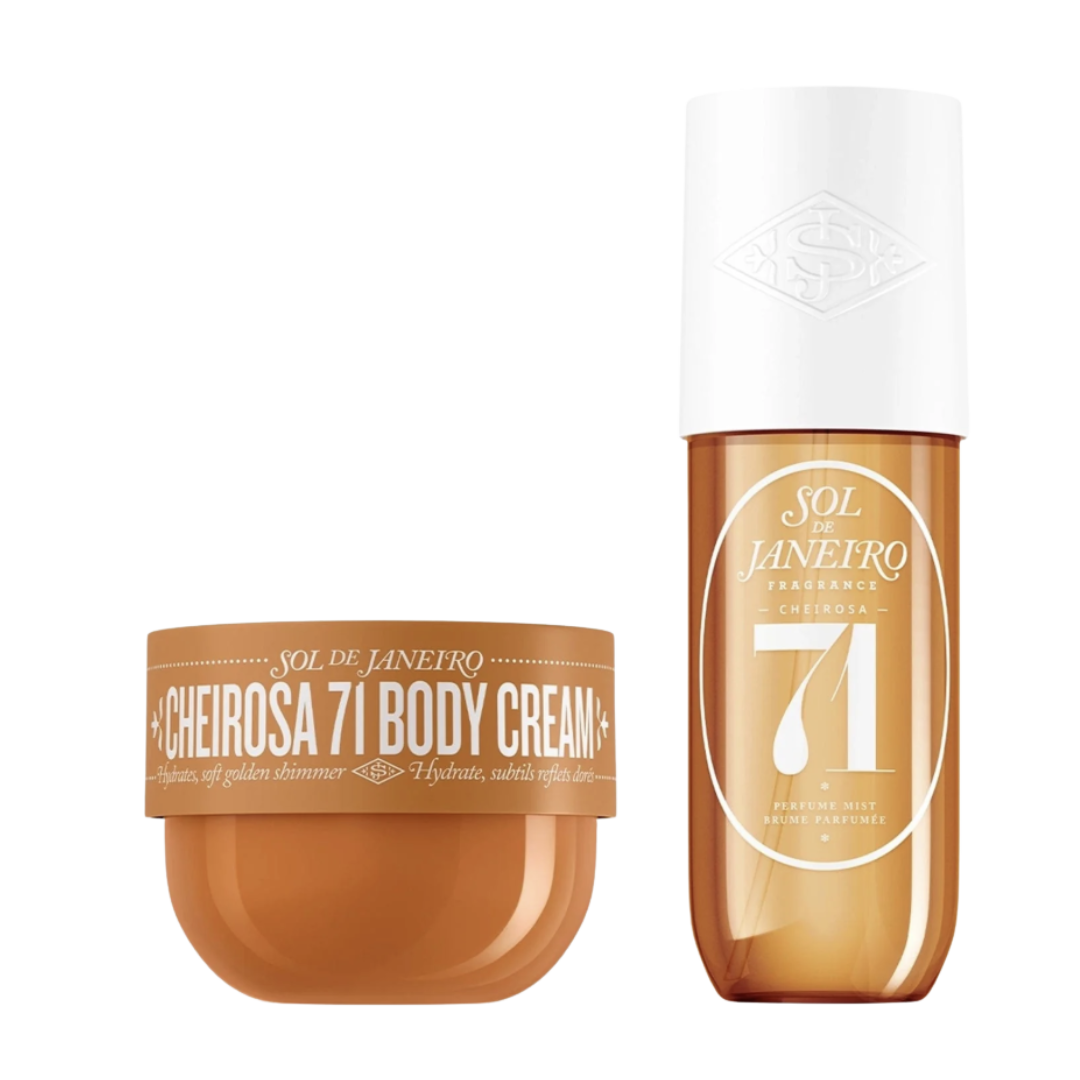 Sol de Janeiro Cheirosa 71 Cream & Perfume Mist Gift Set Cozy Cravings Body Duo