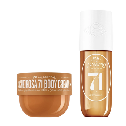 Sol de Janeiro Cheirosa 71 Cream & Perfume Mist Gift Set Cozy Cravings Body Duo