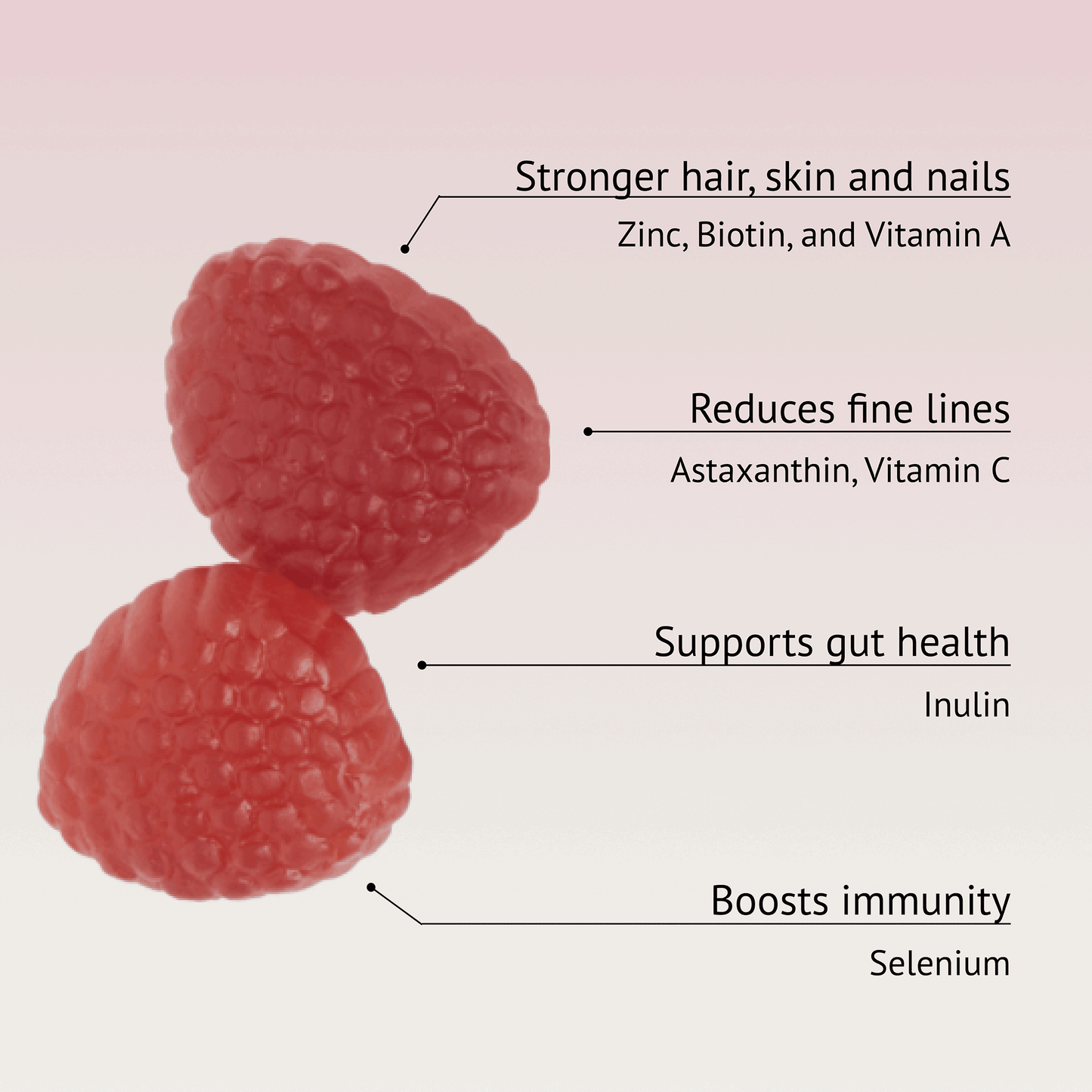 Manifesto Nutrition Beauty Vitamin Gummies - Refill Pouch